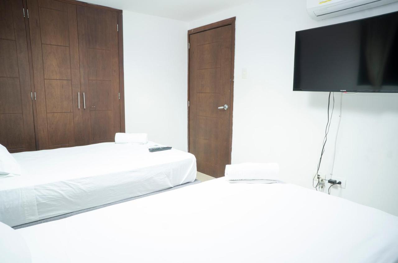 Апартаменты Apartamento En Bocagrande - Edificio Minarete Картахена Экстерьер фото