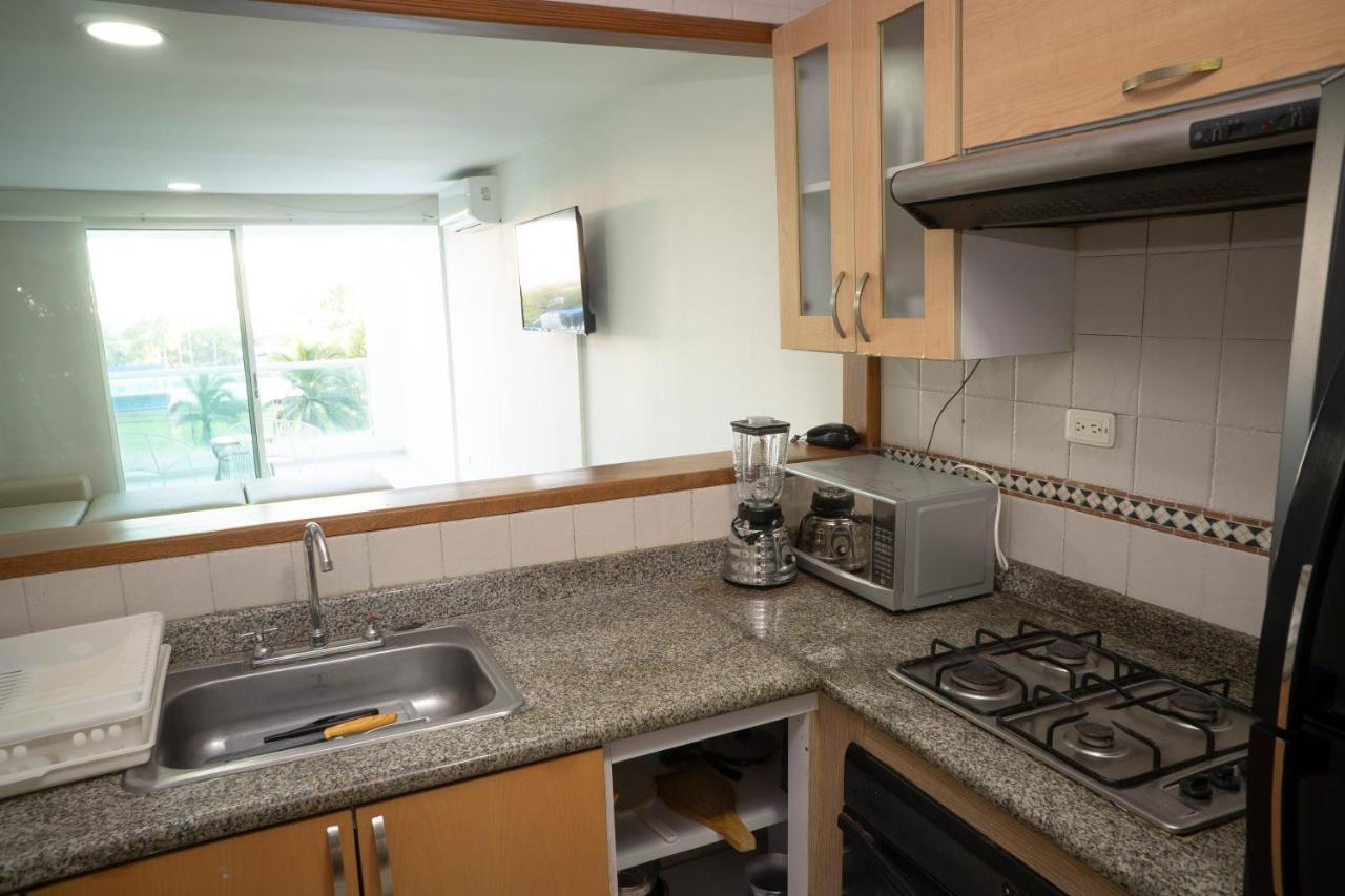 Апартаменты Apartamento En Bocagrande - Edificio Minarete Картахена Экстерьер фото