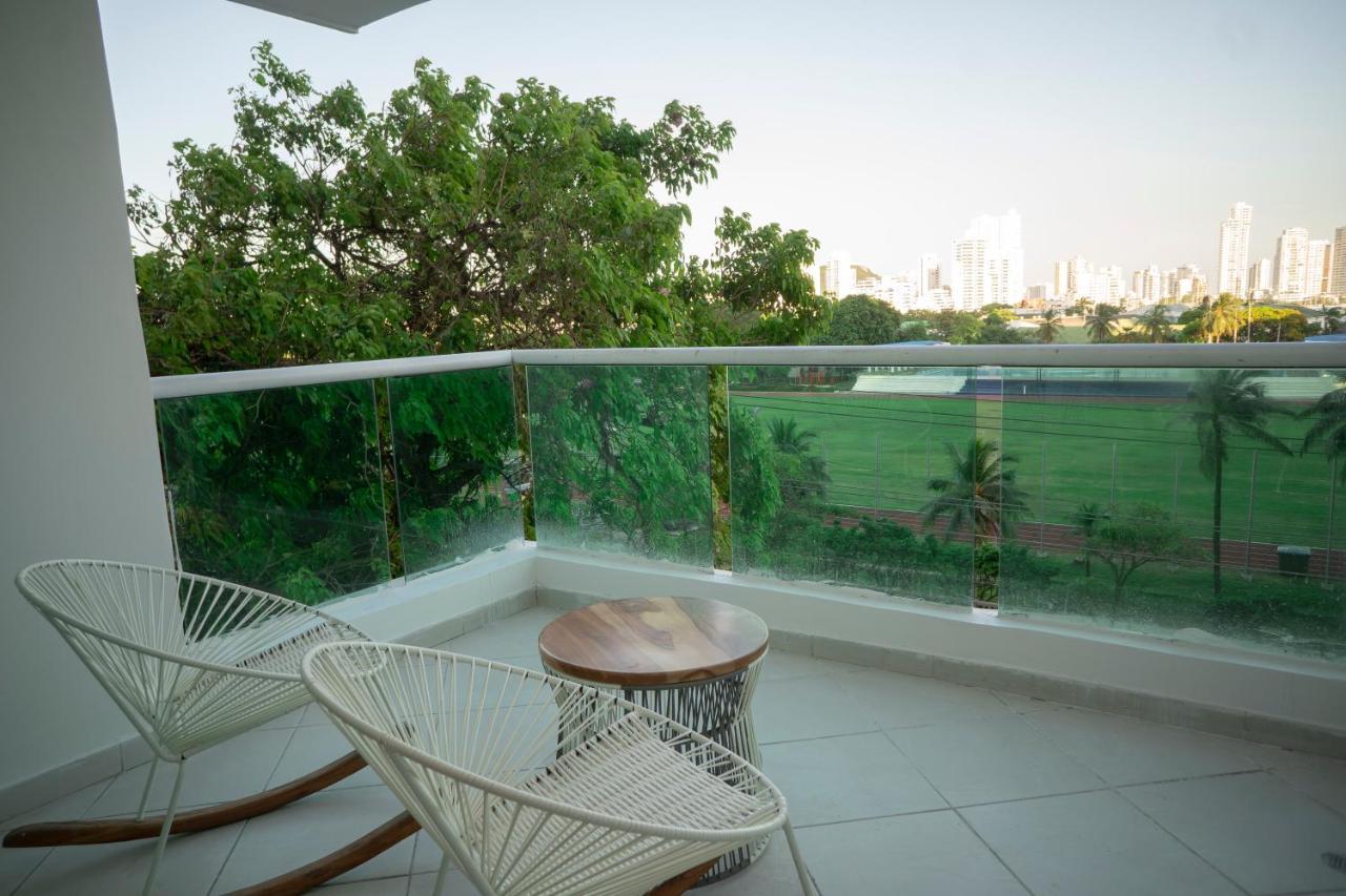 Апартаменты Apartamento En Bocagrande - Edificio Minarete Картахена Экстерьер фото
